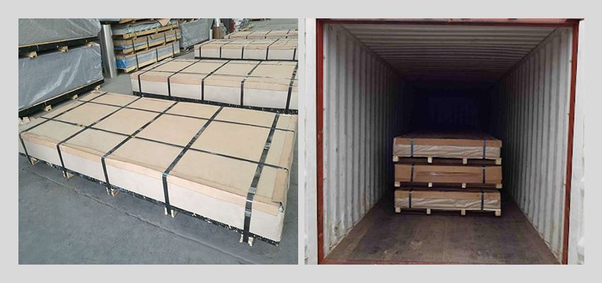 Packing And Container Loading Aluminum Roofing Sheet