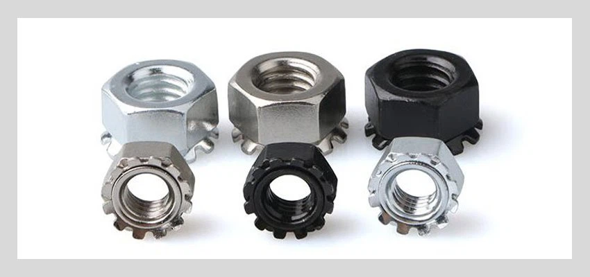 external steel lock nuts types