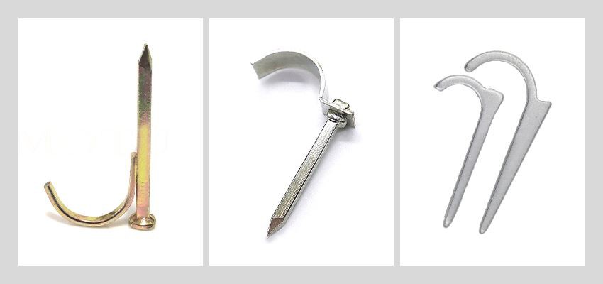 Brass Water Pipe Iron Hook Nails types