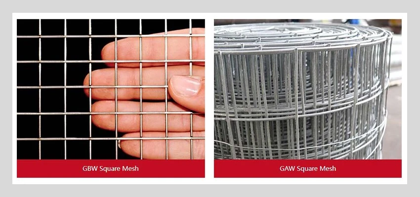 Galvanized Square Wire Mesh details