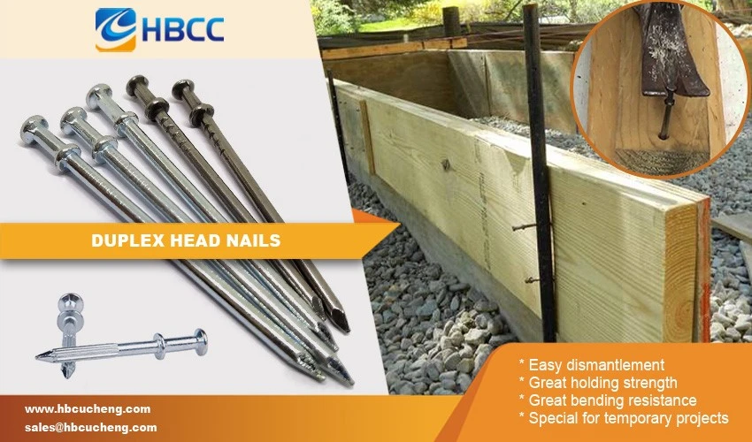 Double Head Nails features