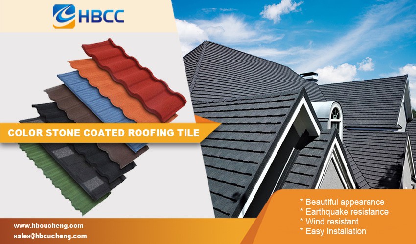 Advantage Galvalume Colorful Stone Coated Metal Tile