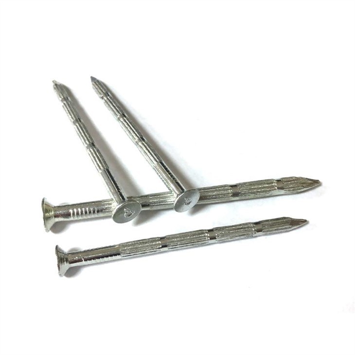 जस्ती बांस शैंक कंक्रीट नाखून