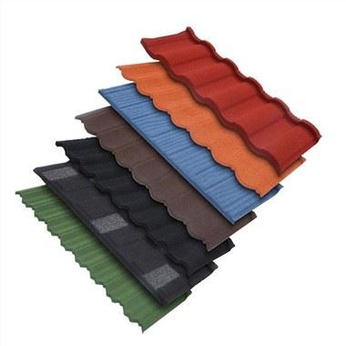 पत्थर लेपित धातु छत टाइल