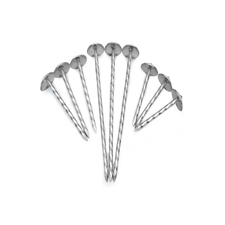 Zinc Plated Roofing Nails With Gasket