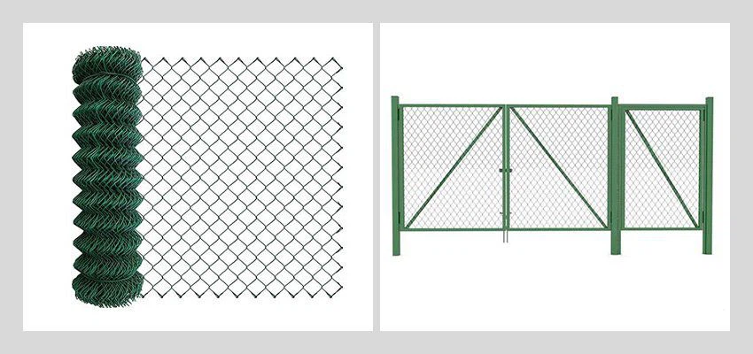 Vinyl Coated Chain Link Fence details Vinyl Coated Chain Link Fence details